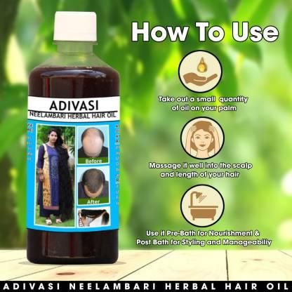 Adivasi Neelambari Herbal Hair Oil - Image 5