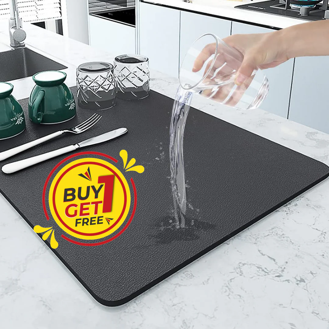 AquaAbsorb® - Quick-Drying Kitchen Mat | BUY 1 GET 1 FREE