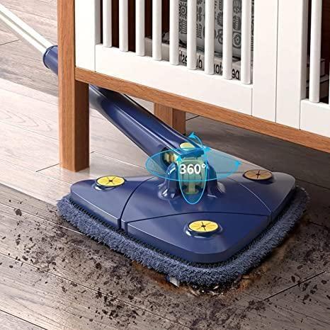 Blue Squeezing Triangle Cleaning Mop - Image 5