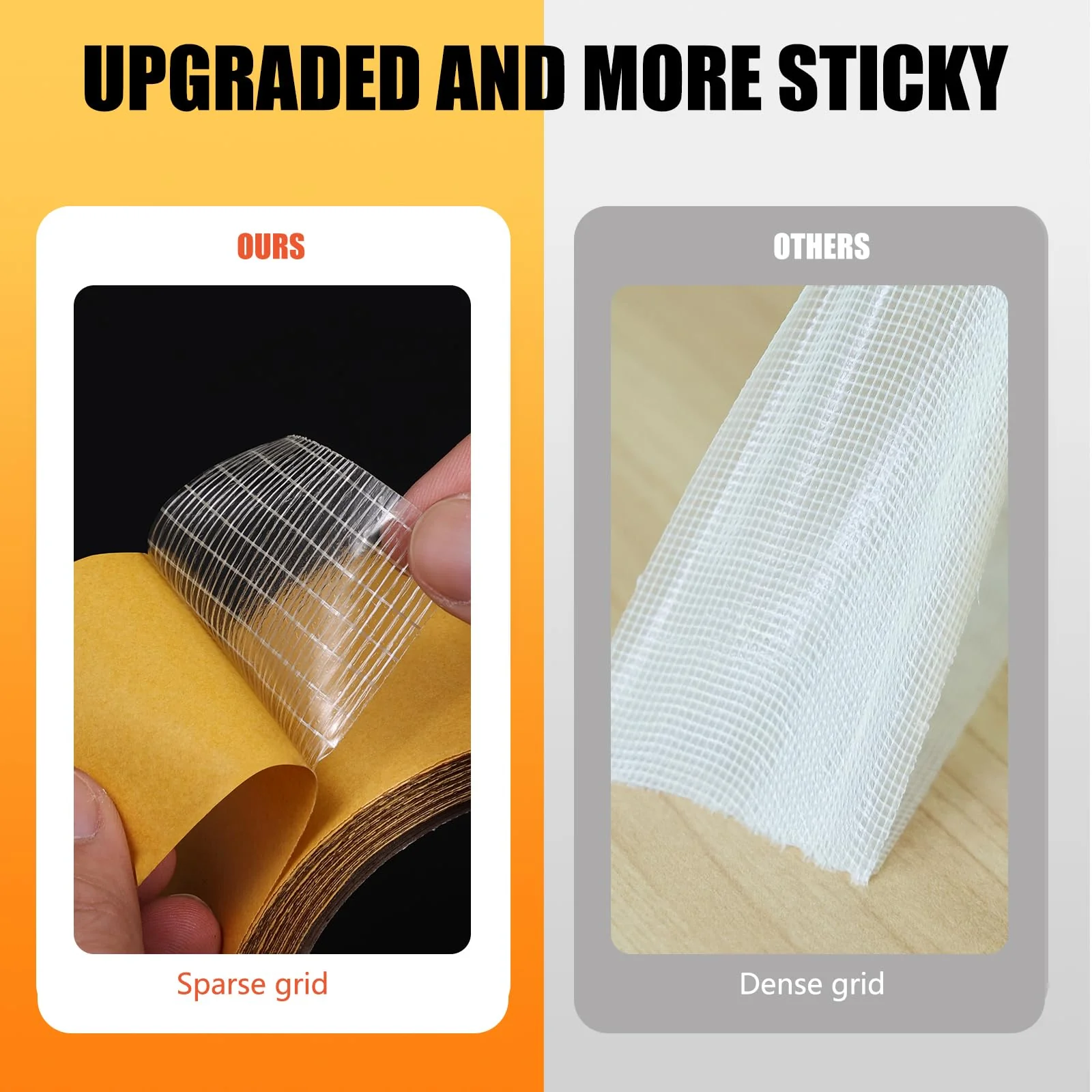 DualBond Max® - Double Sided Adhesive Mesh Tape 0.79 Inch x 66 Ft (20M) - Image 3