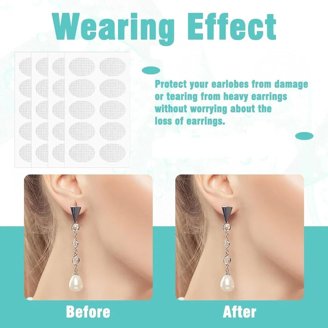 EarGrip Pro® - Premium Earlobe Support Patches (100 PCS) - Image 3