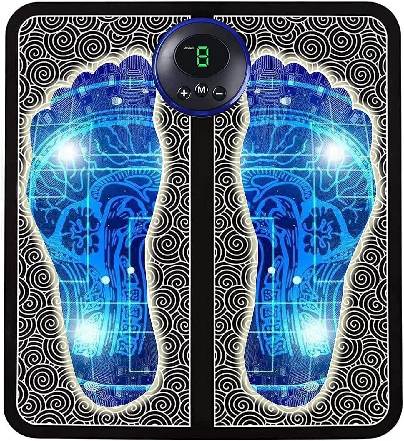 FootFlo® - Vibrating Bubble Electric Ems Foot Massager Pad - Image 2