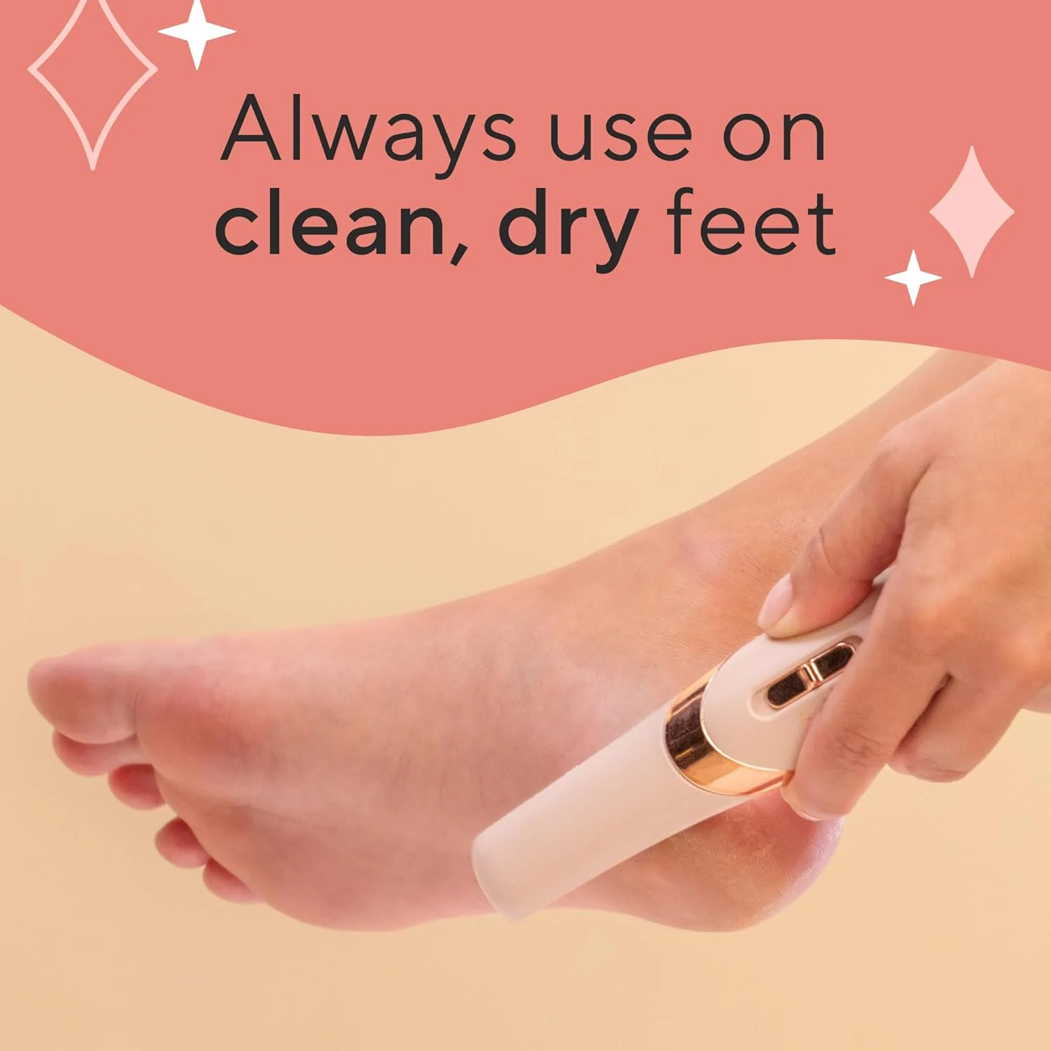 FootSilk® - Electric Foot Smooth Pedicure Callus Remover Wand - Image 5