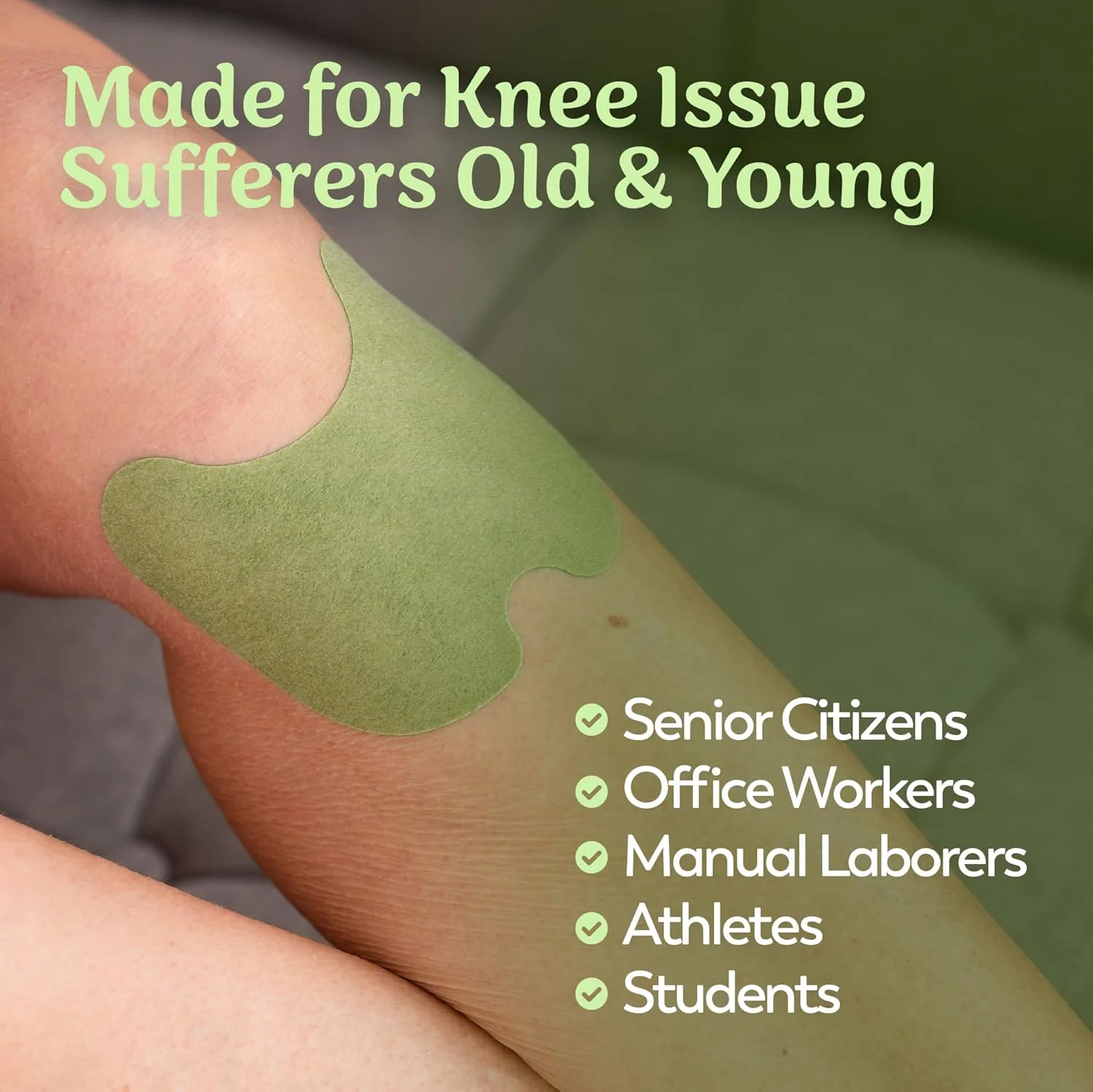 GreenSoothe™ - Natural Knee Pain Relief Patches 🌿🦵(BUY 1 GET 1 FREE) - Image 7