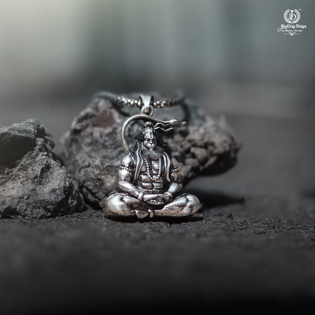 Hanuman Raksha Silver Amulet - Image 4