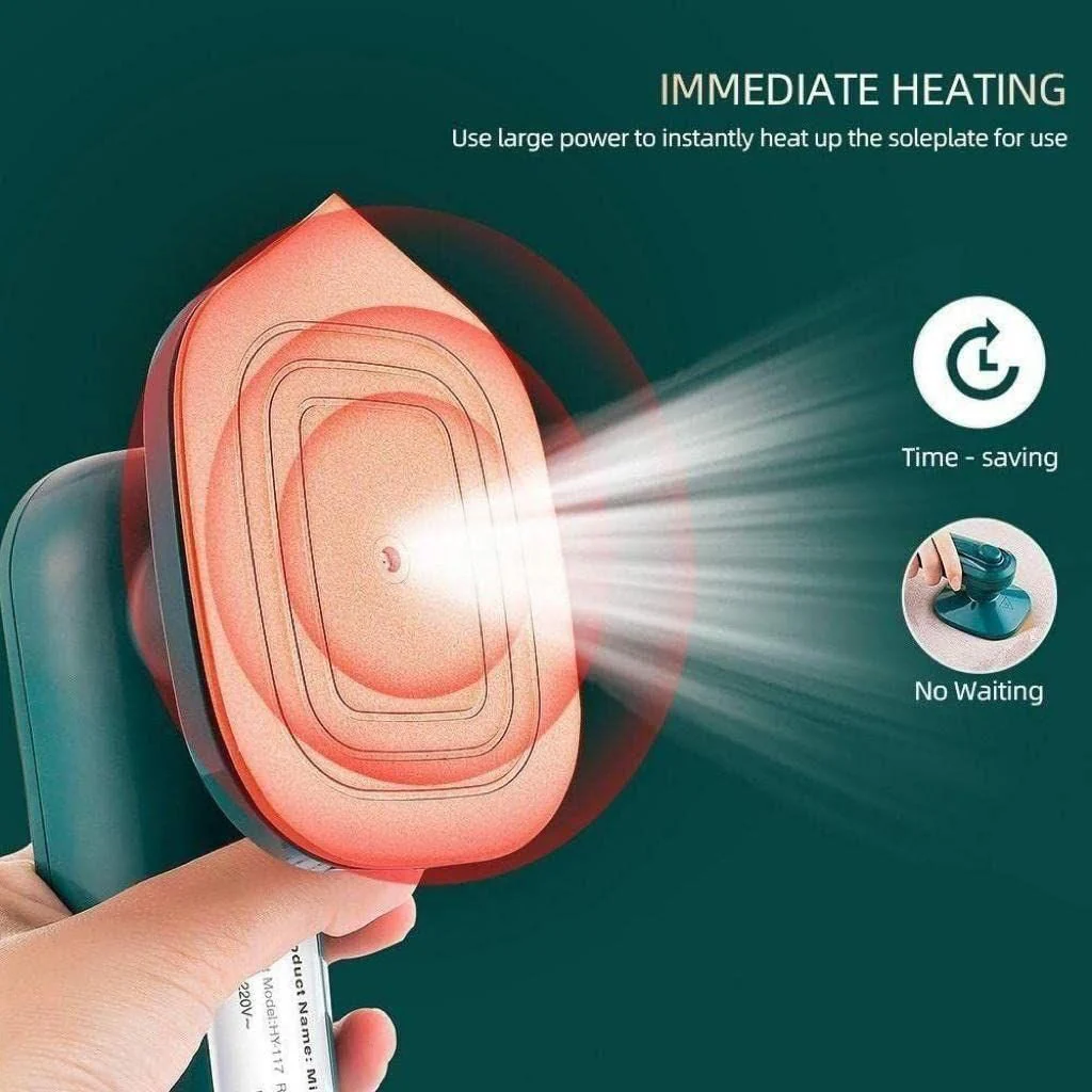 Iron-Travel Steamer Iron for Clothes Portable Handheld Iron - Image 7