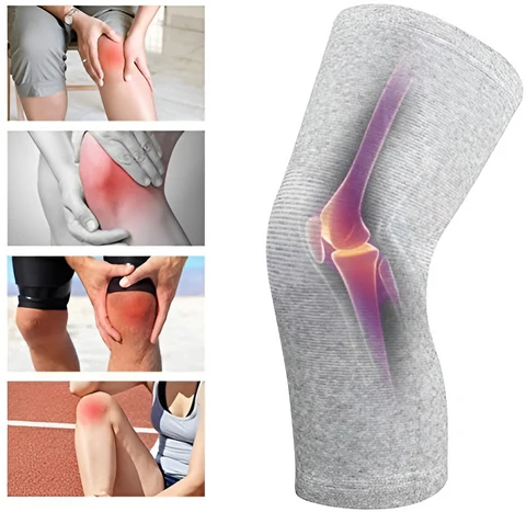 Bamboo Compression Knee Sleeves (Pack of 2) - Image 3