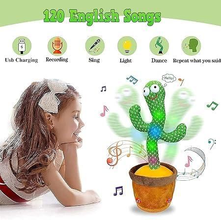 LED Musical Dancing & Mimicry Cactus Toy - Image 5