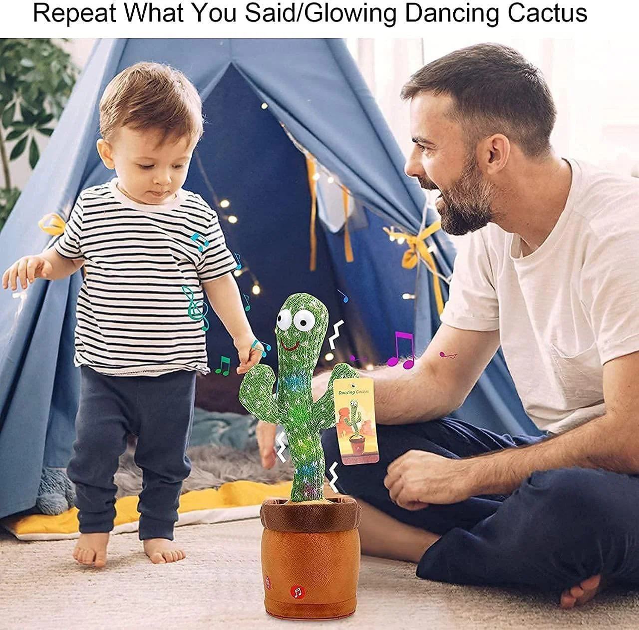 LED Musical Dancing & Mimicry Cactus Toy - Image 9