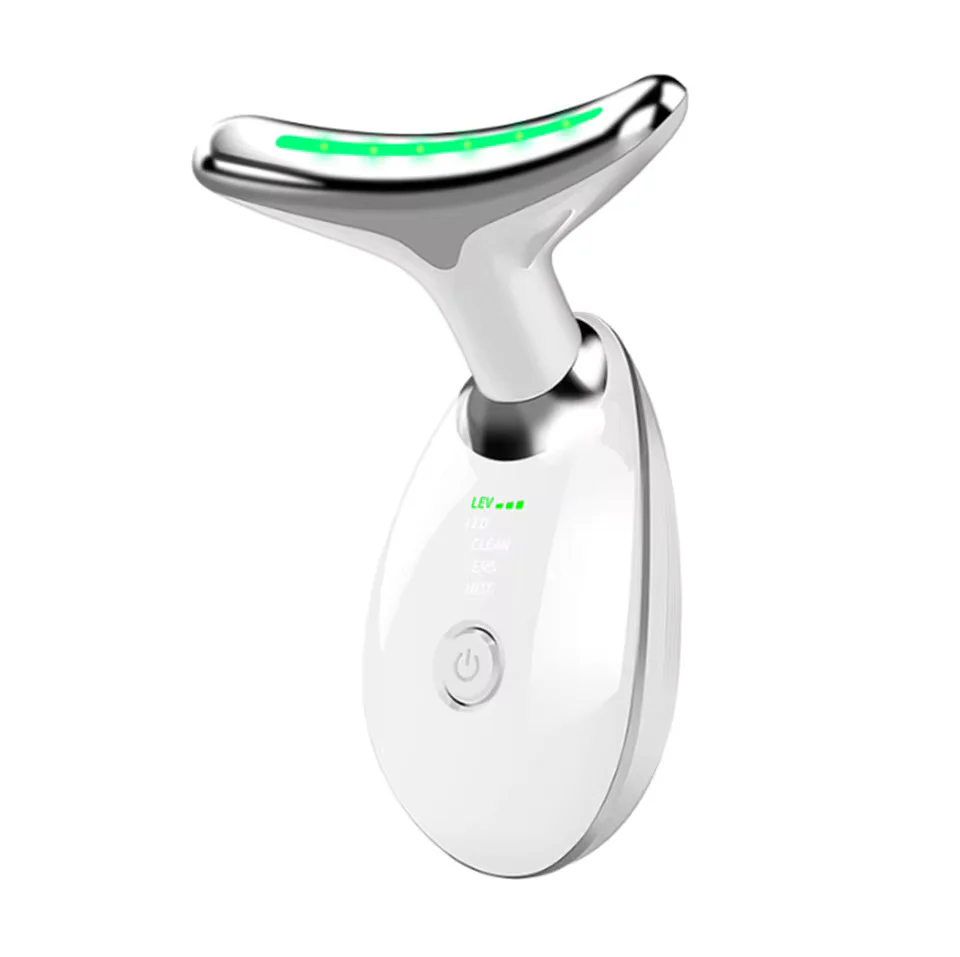 Red Light Therapy 7-Color LED Face & Neck Rejuvenation Device - Image 9