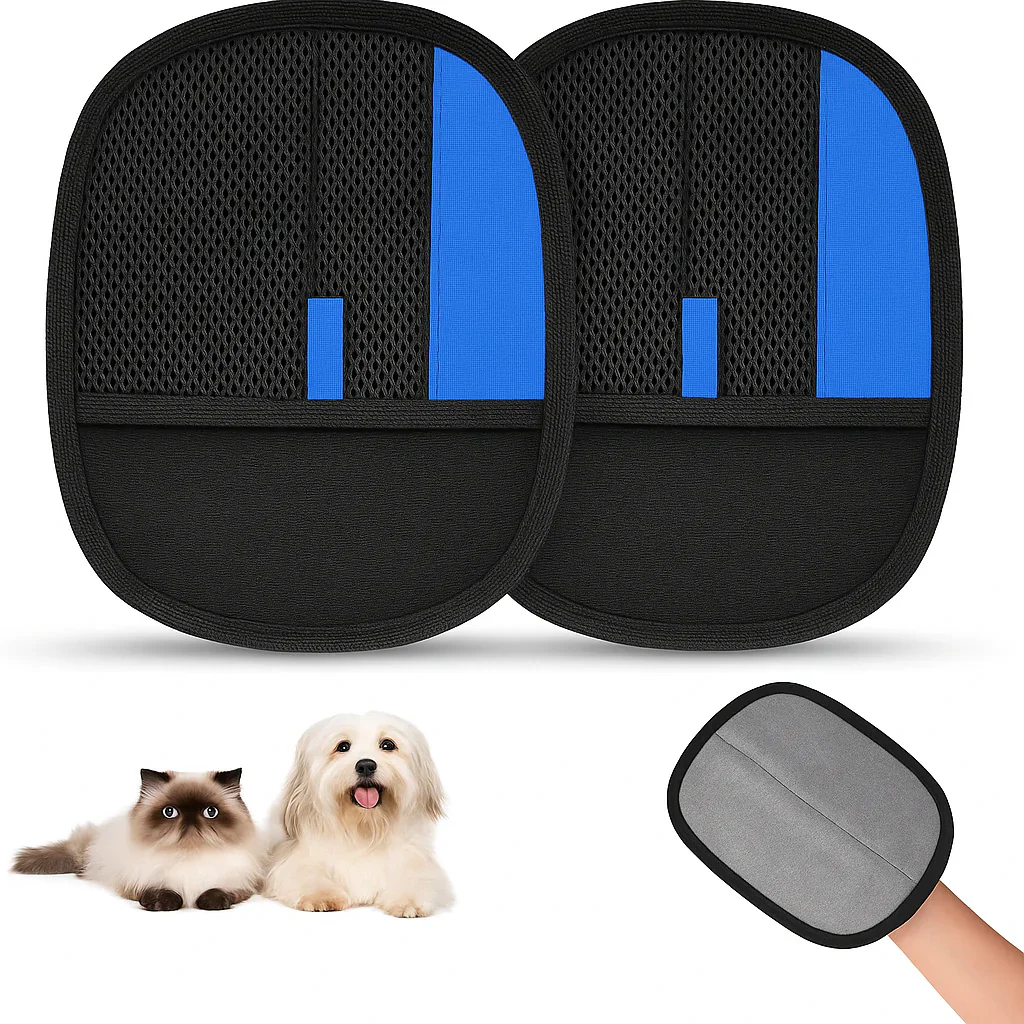 Ski&Cela PetSilkaĀ® - Premium Pet Hair Removal Gloves