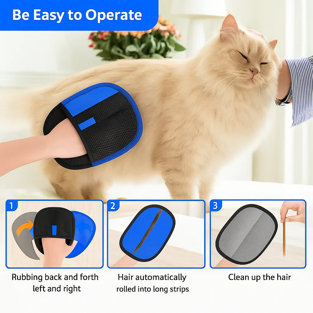 Ski&Cela PetSilkaĀ® - Premium Pet Hair Removal Gloves - Image 2