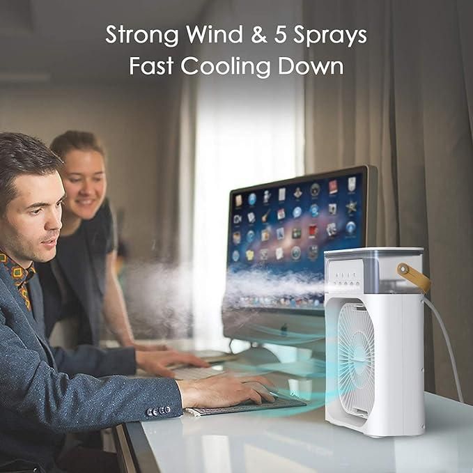 Portable Air Conditioner Fan Mini Air Cooler - Image 3