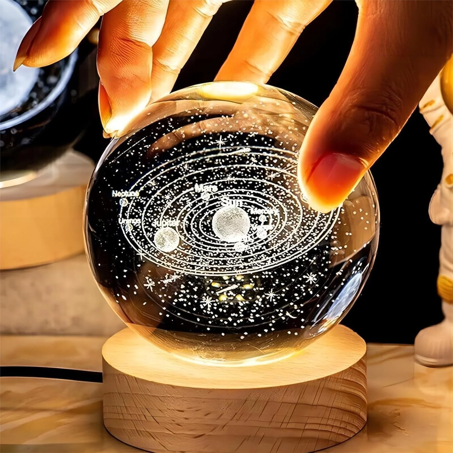 Ski&Cela 3D Crystal Lamp Ball - Image 3