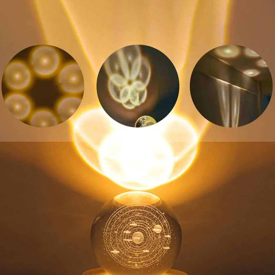 Ski&Cela 3D Crystal Lamp Ball - Image 4