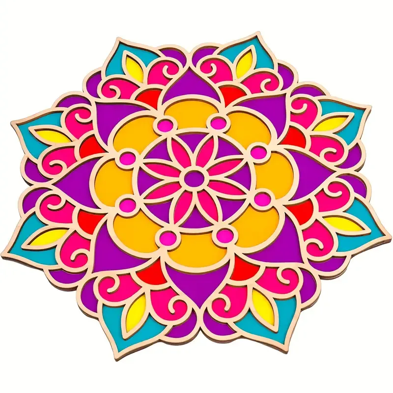 Rangoluxe® Magic Rangoli Kit – Instantly Create Stunning, Mess-Free Rangolis (Special Diwali Offer) - Image 7