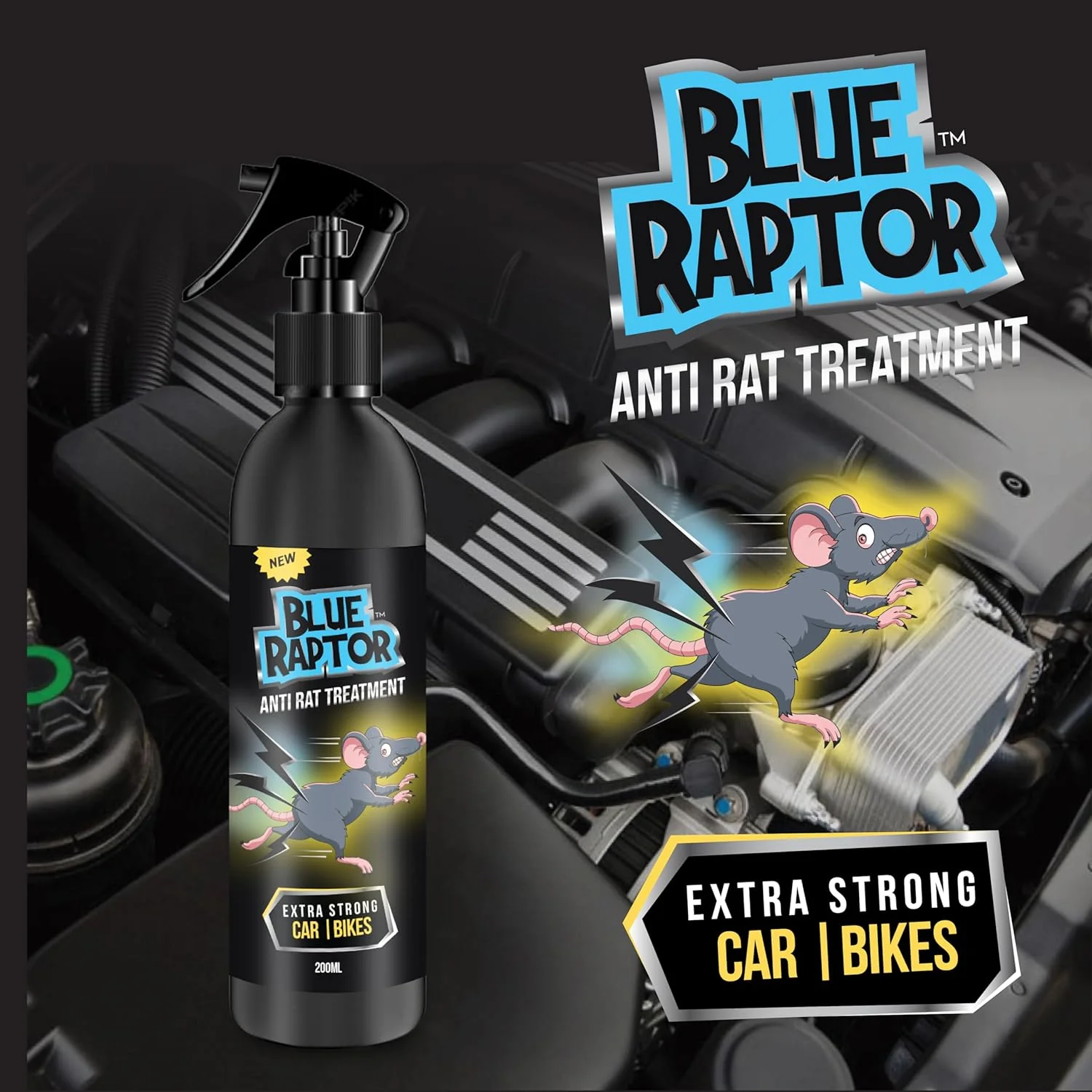 (BUY 1 GET 2) RatGuard Auto® - Rat Repellent Spray for Car 200ml - Image 4