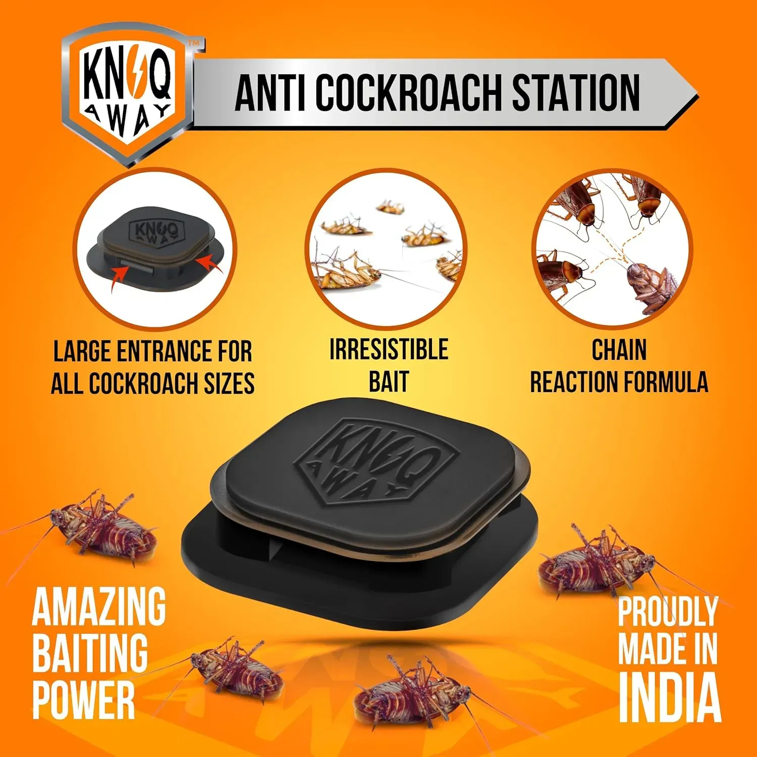 RoachTrap Pro® - 100% Plant-Based Japanese Roach Bait Stations (Pack of 12) - Image 6