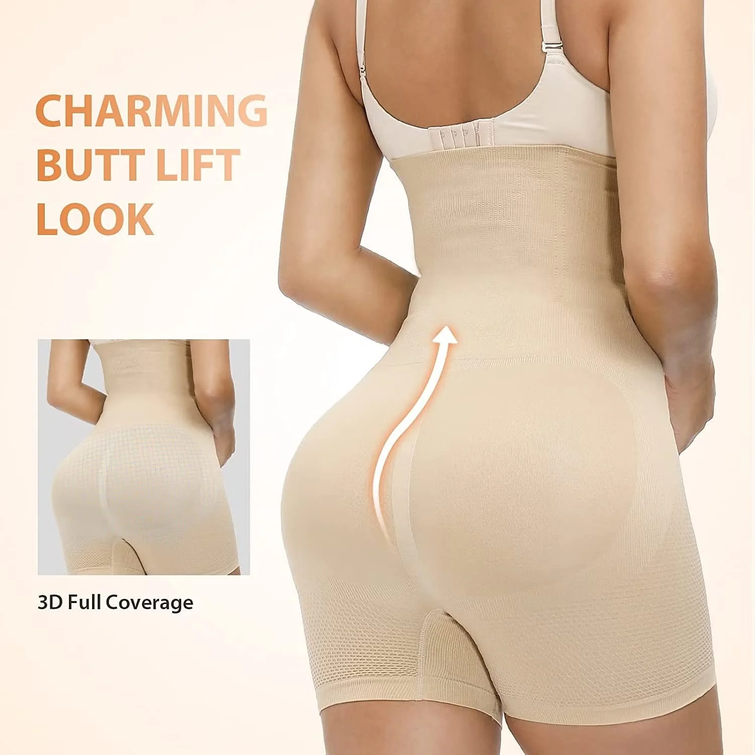 Shapelle 5-in-1 Shaper for Abdomen, Tummy, Back, Thighs & Hips (Pack of 2) - Image 3