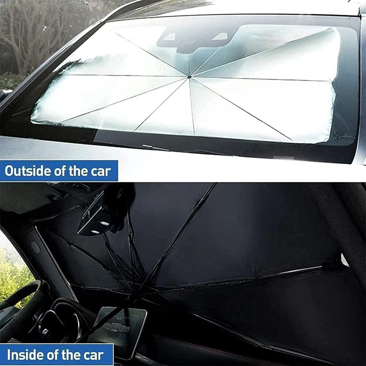 SunBlock™ Car Windshield Sun Shade Umbrella (for All Cars) - Image 5