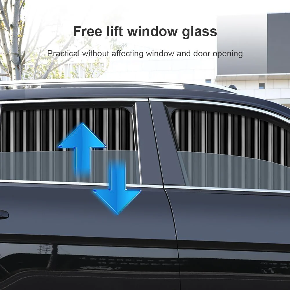 Sunveil® - Privacy Magnetic Car Curtains (Pack of 4) - Image 5