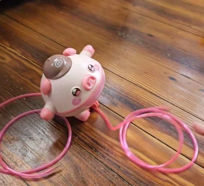 Tightrope Walking Tumbler Pig Walking Tightrope for Children - Image 6