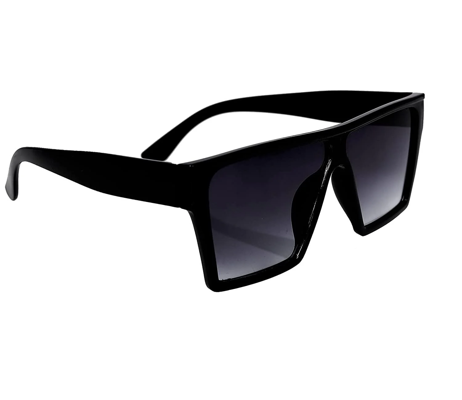 Unisex Retro Square Sunglasses - Image 3