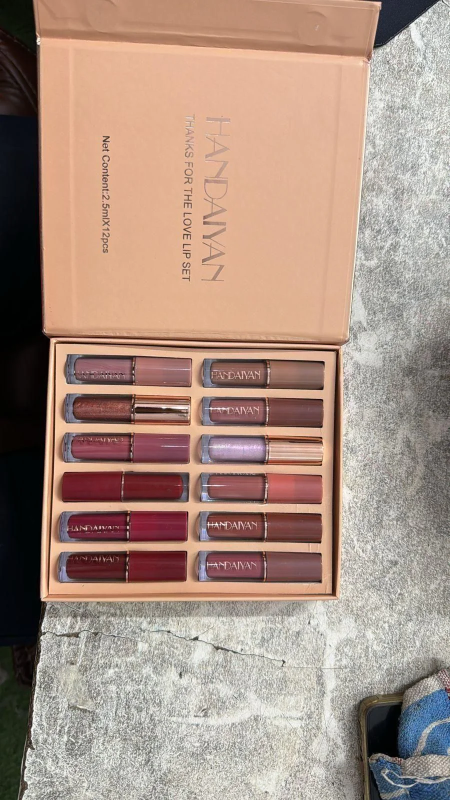 Velvet Matte Liquid Lipstick Set 12 Pcs - Image 7