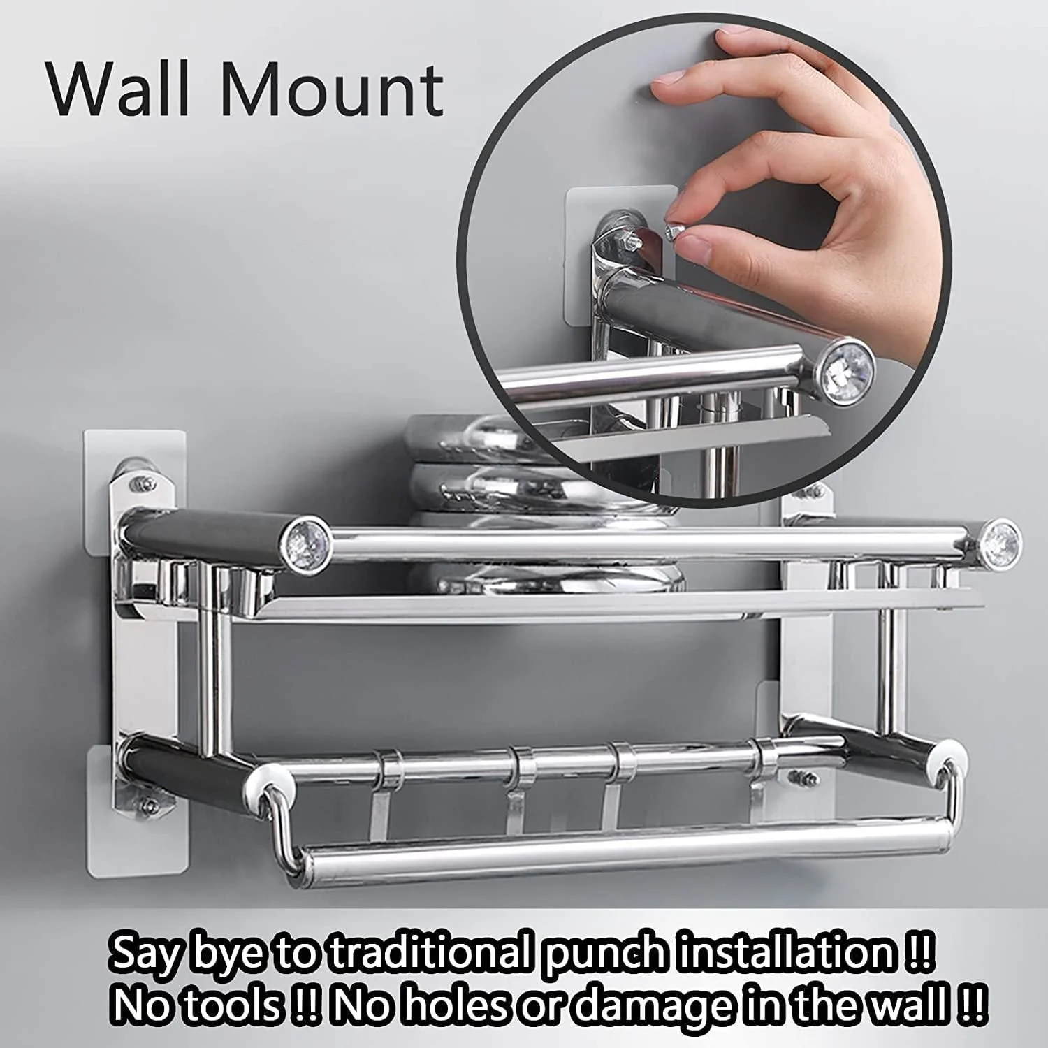 Wall Mount Screw Hooks for Kitchen Bathroom Bedroom Living Room 10 Pcs - Image 4
