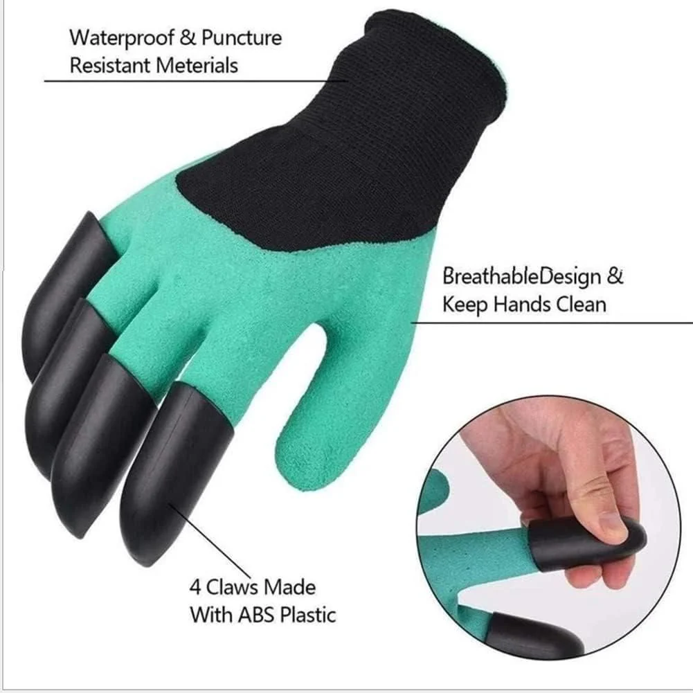 Waterproof Gardening Gloves With Claws - Image 4
